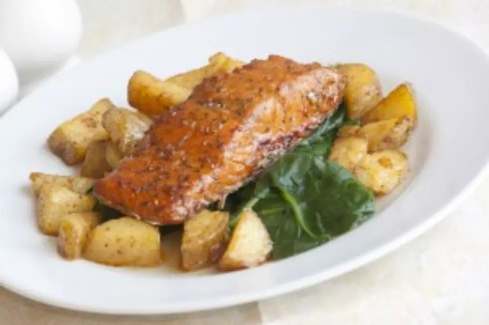 One-Pot Meal # 2:  Salmon and Potatoes in Tomato Sauce
