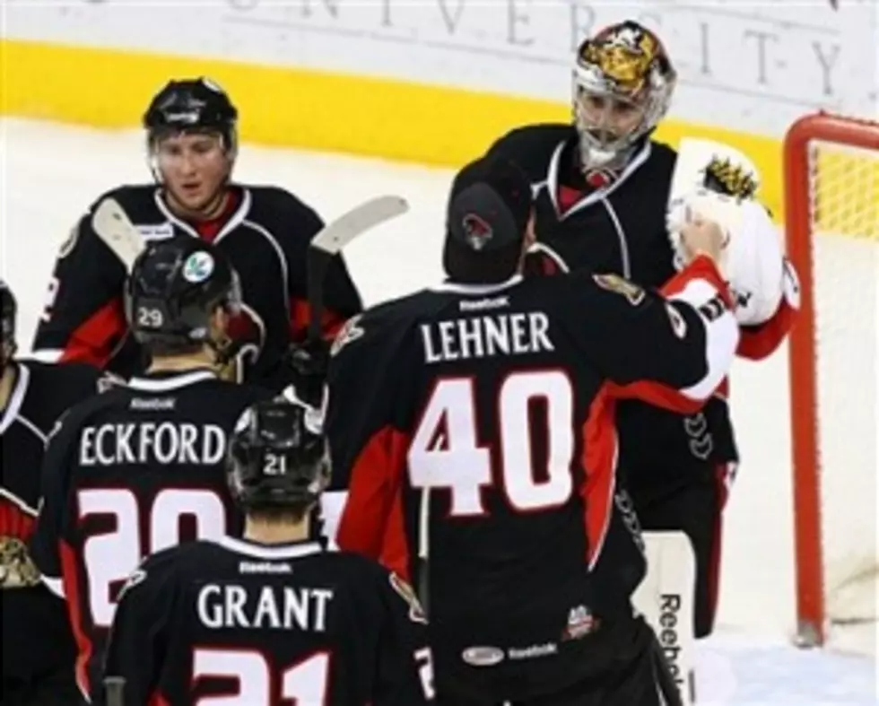 Binghamton Senators and Mended Little Hearts of Binghamton at The Broome County Veterans Memorial Arena