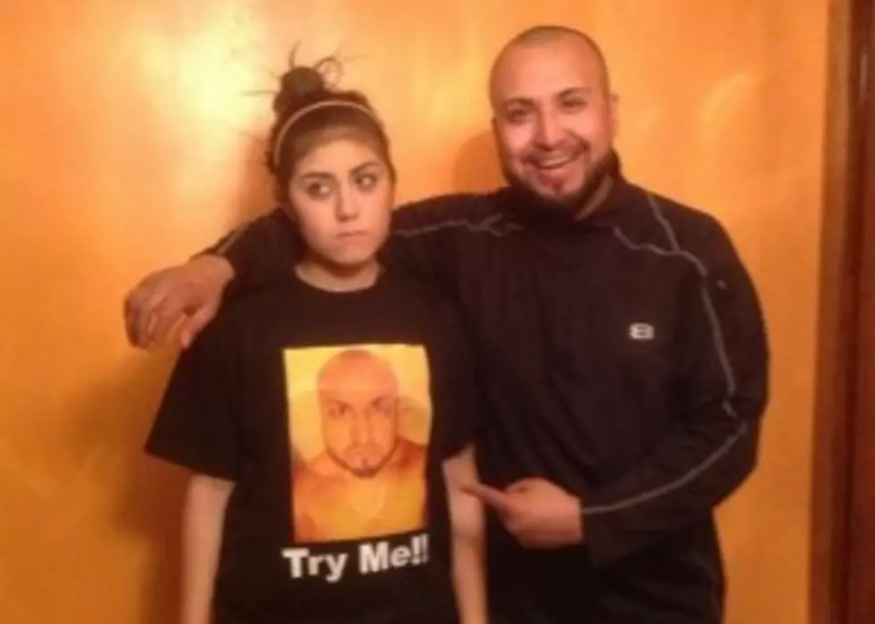 Dad&#8217;s Face On Tee-Shirt Punishment