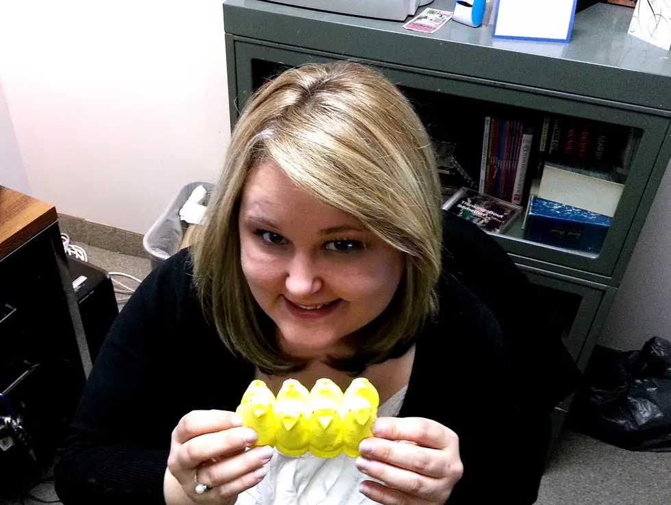 Can Traci Taylor Stuff Her Mouth With Peeps and Eat Them Without Vomiting? Click to find out!