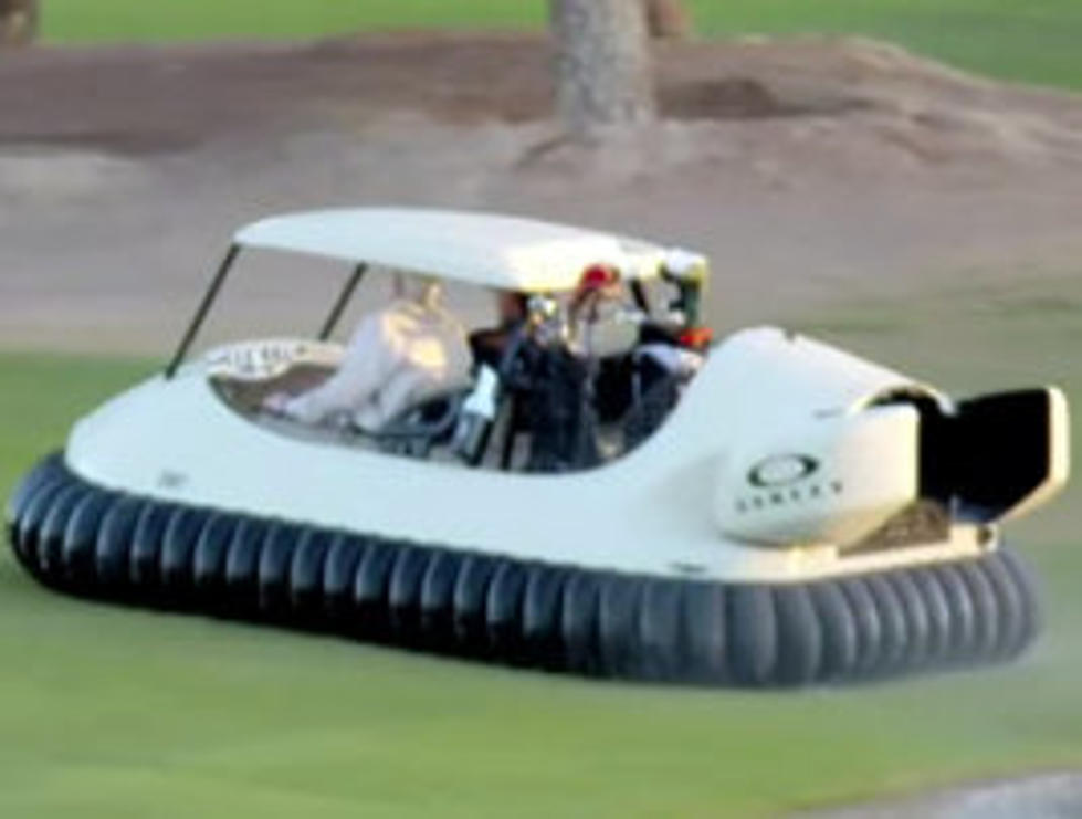 Bubba Watson&#8217;s Hovercraft Golf Cart