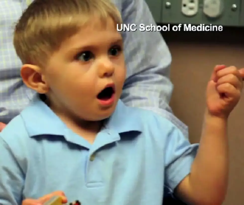 Little Boy Hears Dad&#8217;s Voice For First Time [VIDEO]