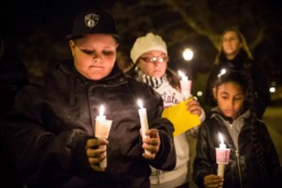 Binghamton Candle Lighting in Memory of Jordan Dordell