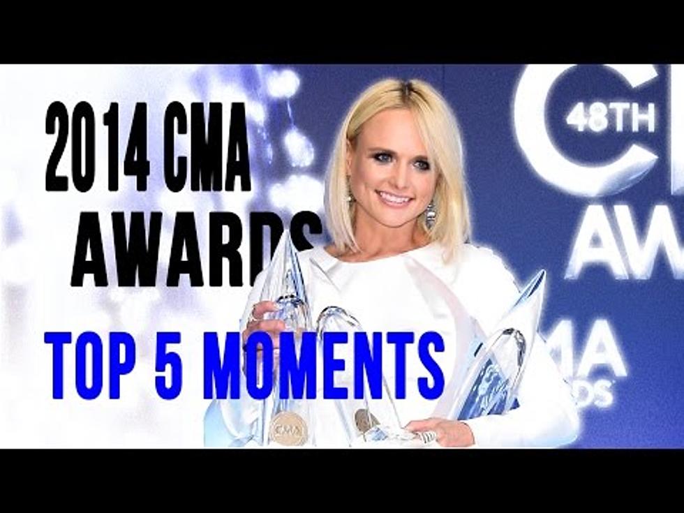 Top 5 Moments From The CMA Awards [REVIEW]