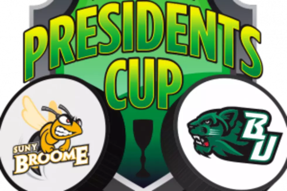 Binghamton University VS SUNY Broome in President’s Cup Ice Hockey Game