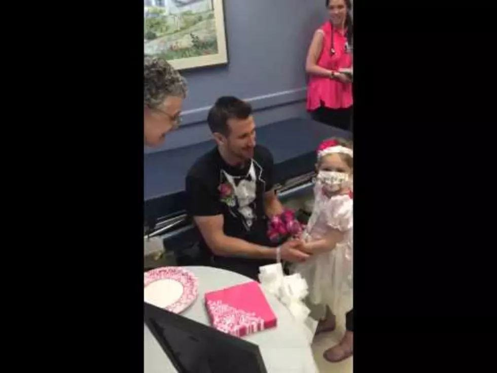 Little Girl with Cancer Gets &#8220;Married&#8221; to Favorite Nurse [WATCH]