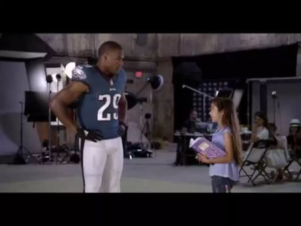 Girl Interviews NFL Players