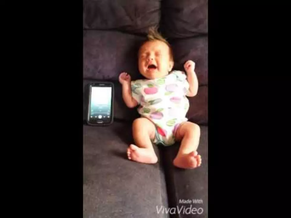Baby Girl Stops Crying When Luke Bryan Comes On [WATCH]