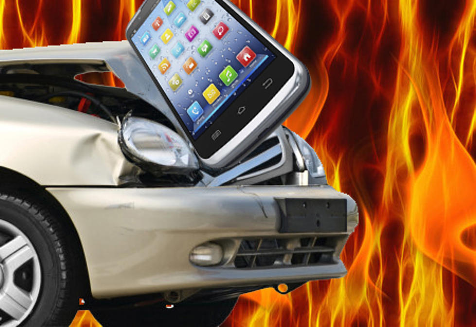 Man Saves Driver From Burning Car, After Camera Set Up Of Course. [WATCH]