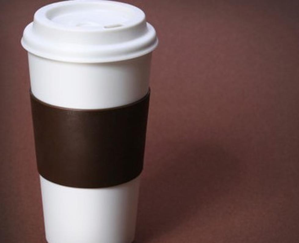 Lid Hides Beer in Coffee Cup