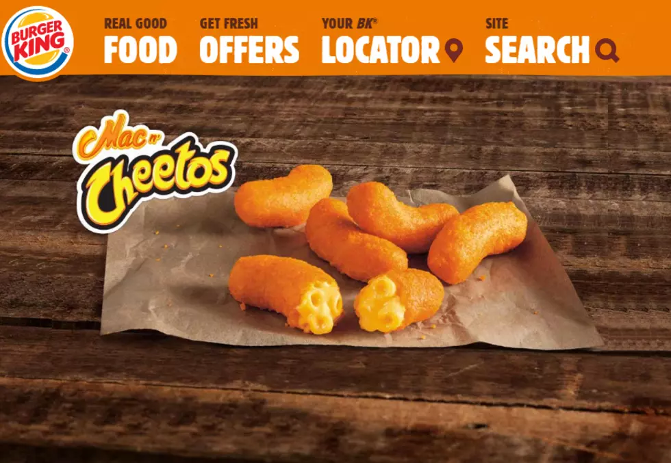 Mac and Cheese Stuffed Cheetos at Burger King