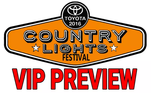 Exclusive Toyota Country Lights Festival VIP Preview