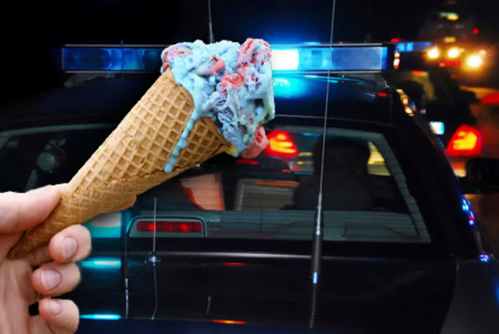 Stopped for DWI – “Driving Without Ice Cream” [Watch]