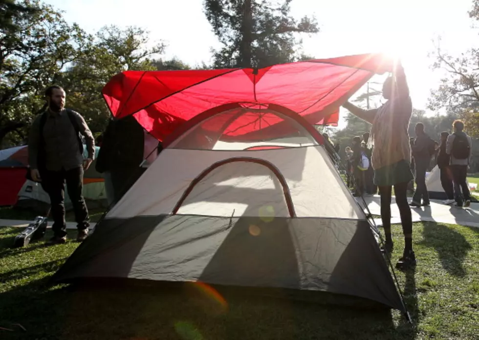 Parents Unable to Let Go Are Camping out in ‘Tents of Love’