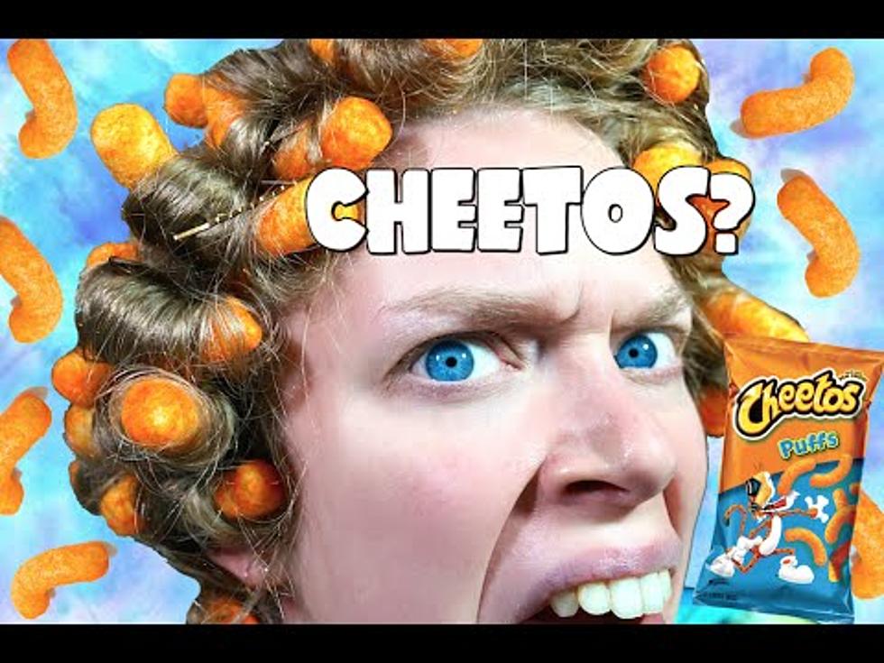 She Curls Her Hair With Cheetos?
