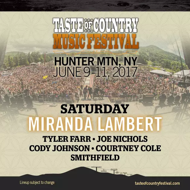 Taste of Country Music Festival Bus Trip