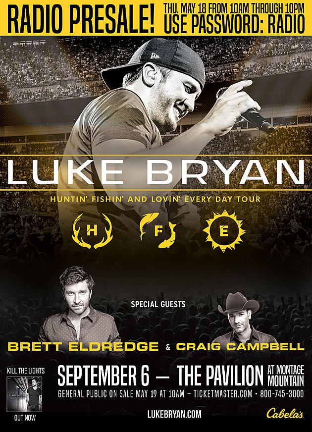 Exclusive Luke Bryan Presale Code