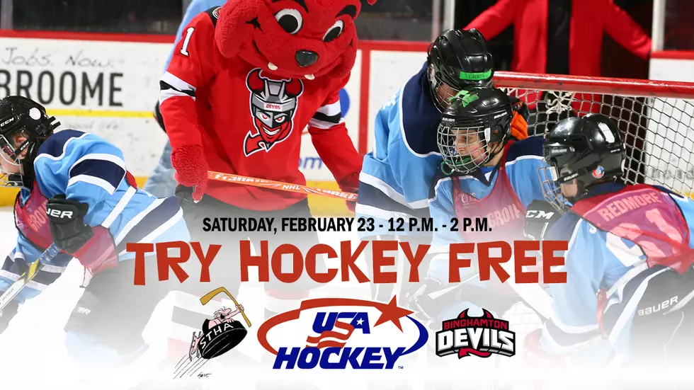 Kids Try Hockey For Free With the Binghamton Devils on Saturday