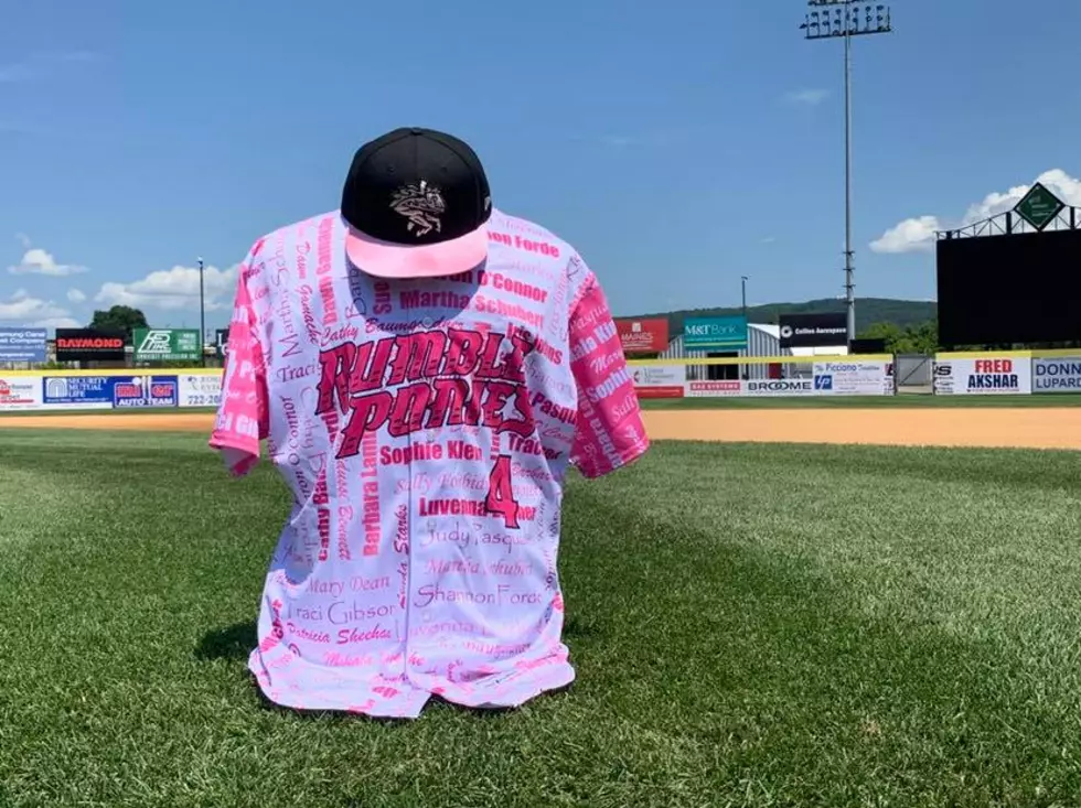 Special Rumble Ponies Unis During Game at &#8216;Pack the Park Pink Night&#8217;