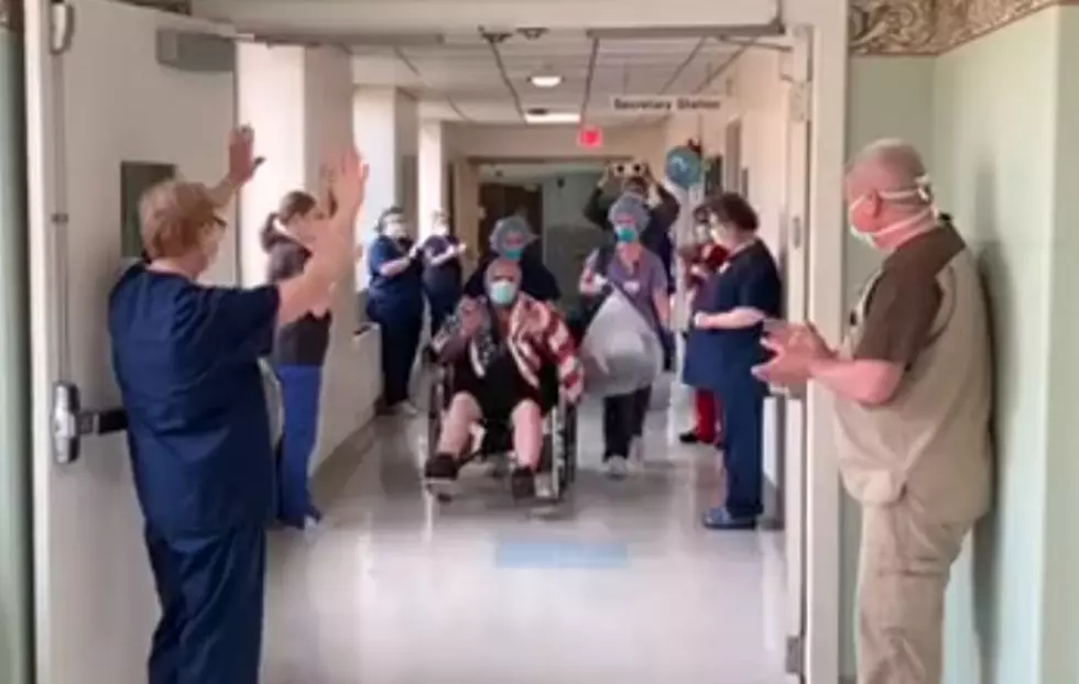Lourdes Hospital Staff Cheer for Patients Released From COVID Unit [WATCH]