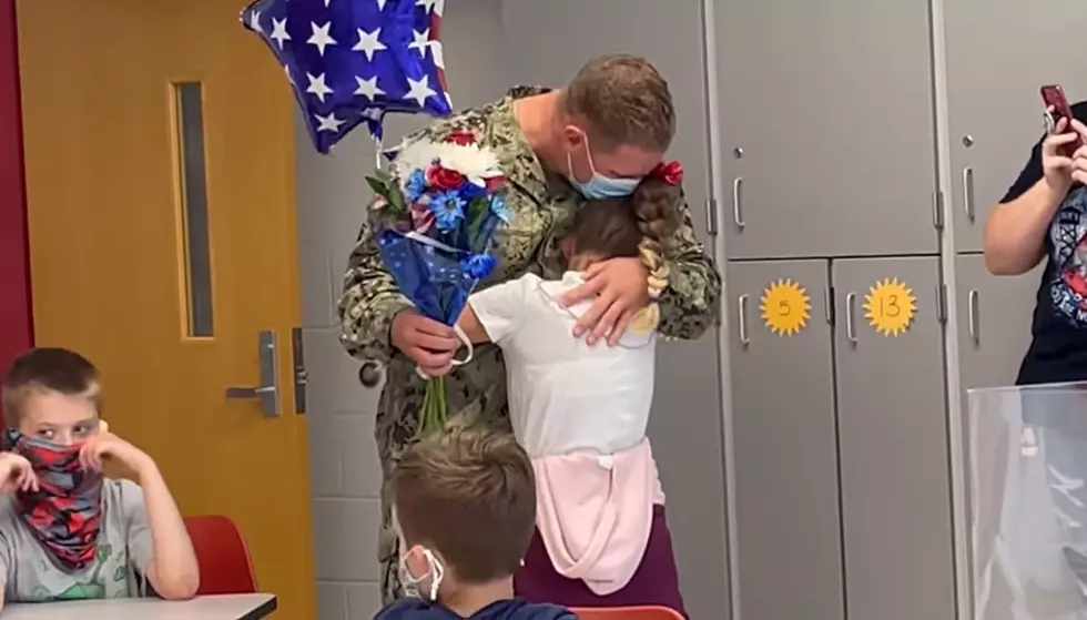 VIDEO: Watch As Binghamton, New York Soldier Reunites With Daughter At School