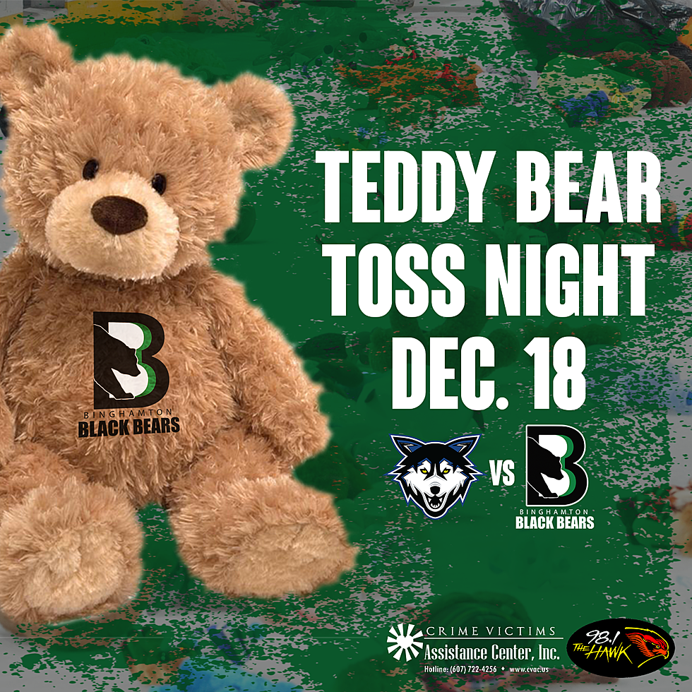 Toss A Teddy With Binghamton Black Bears And Help Kids That Need Healing