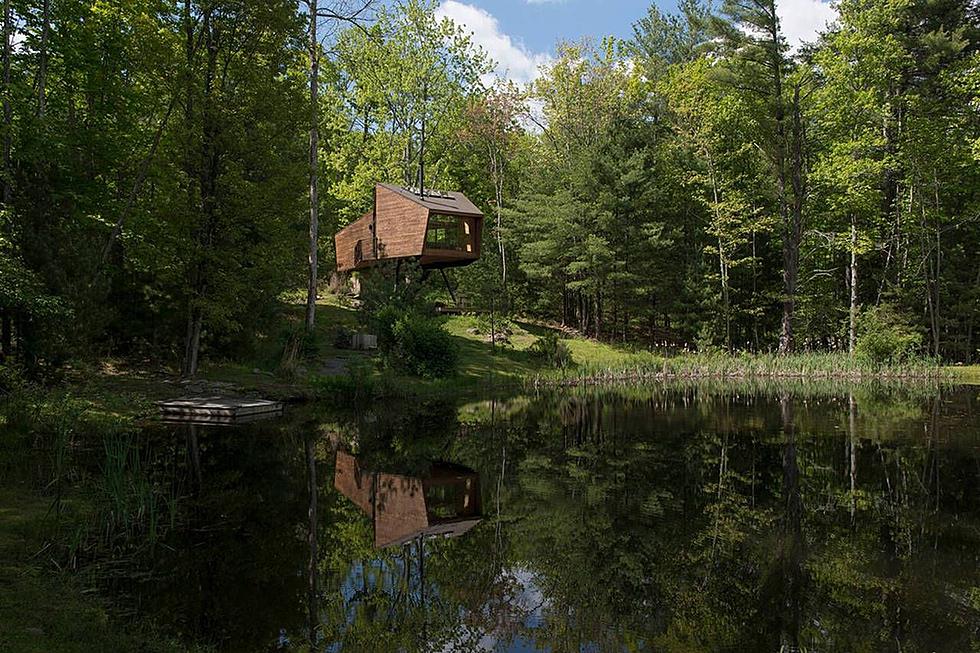 Step Out on a Limb and Spend the Night in This Secluded and Romantic New York Treehouse