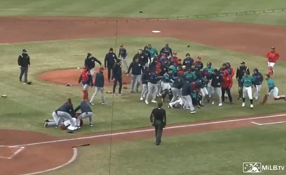 WATCH: Rumble Ponies Live Up To Name In Bench-Clearing Brawl
