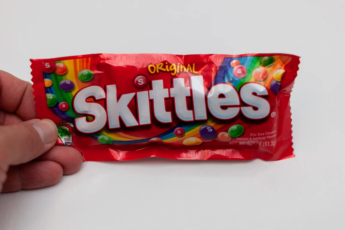 New Mini Peanut Butter M&M's and Skittles Littles. Both coming