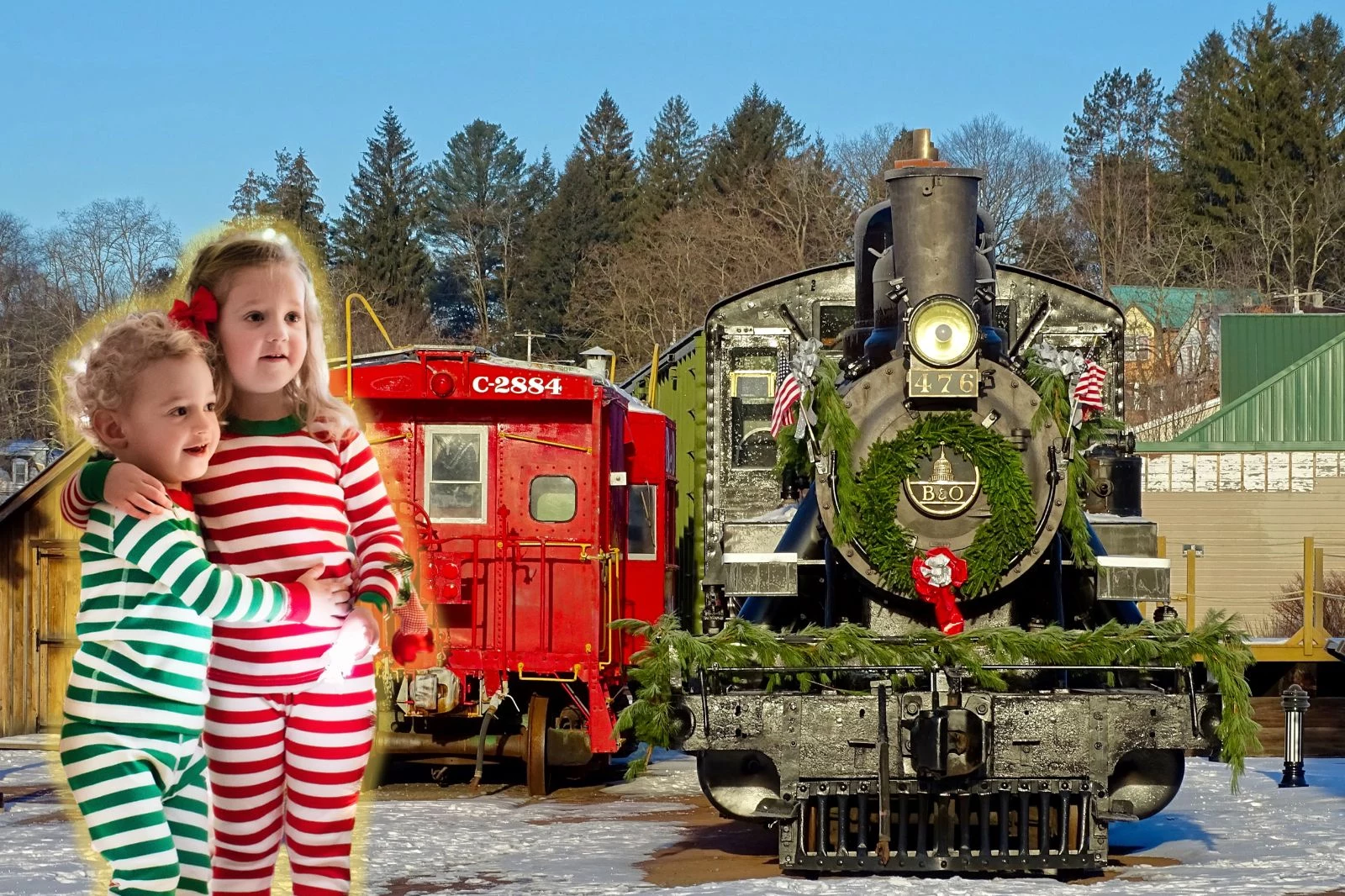 Three Magical Christmas Train Rides in Upstate New York
