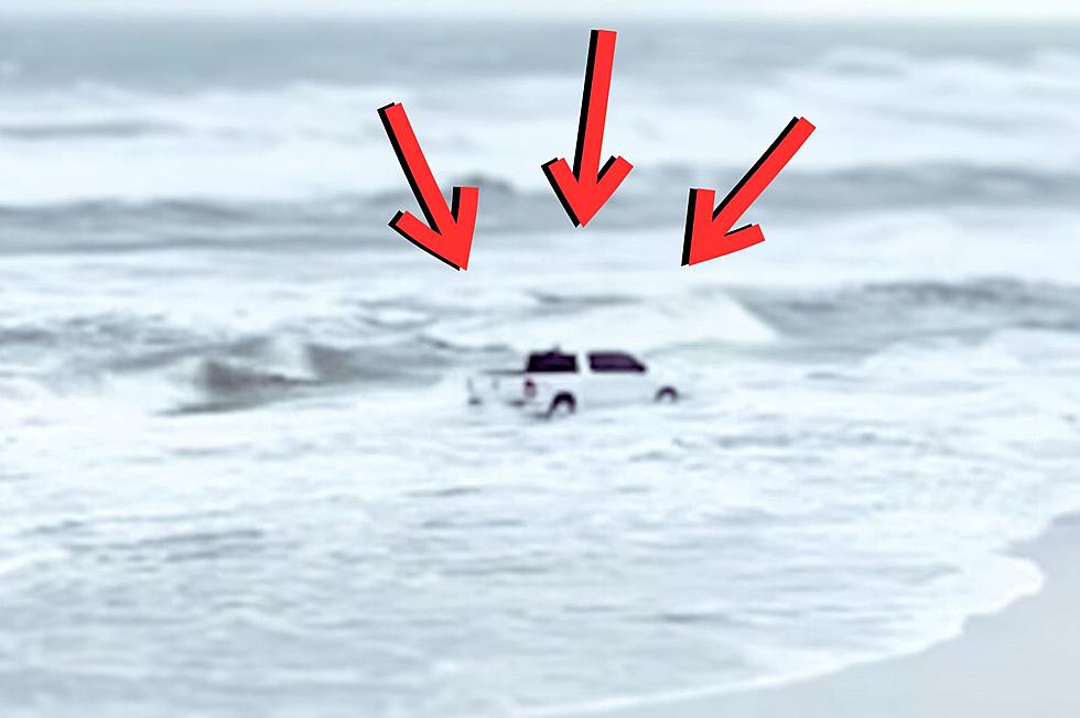 Watch This New York Man Attempt To Drive IN the Ocean