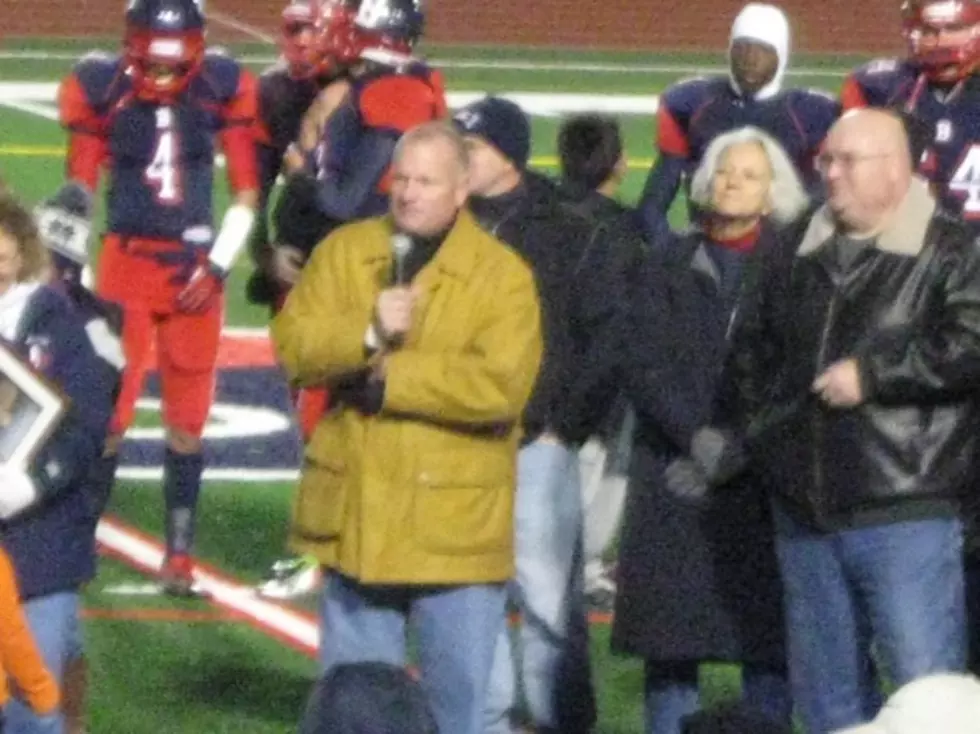 Steve Deinhardt Honored at Binghamton Patriots Game