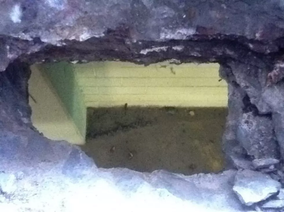 Hole Opens in Floor of Binghamton Parking Garage