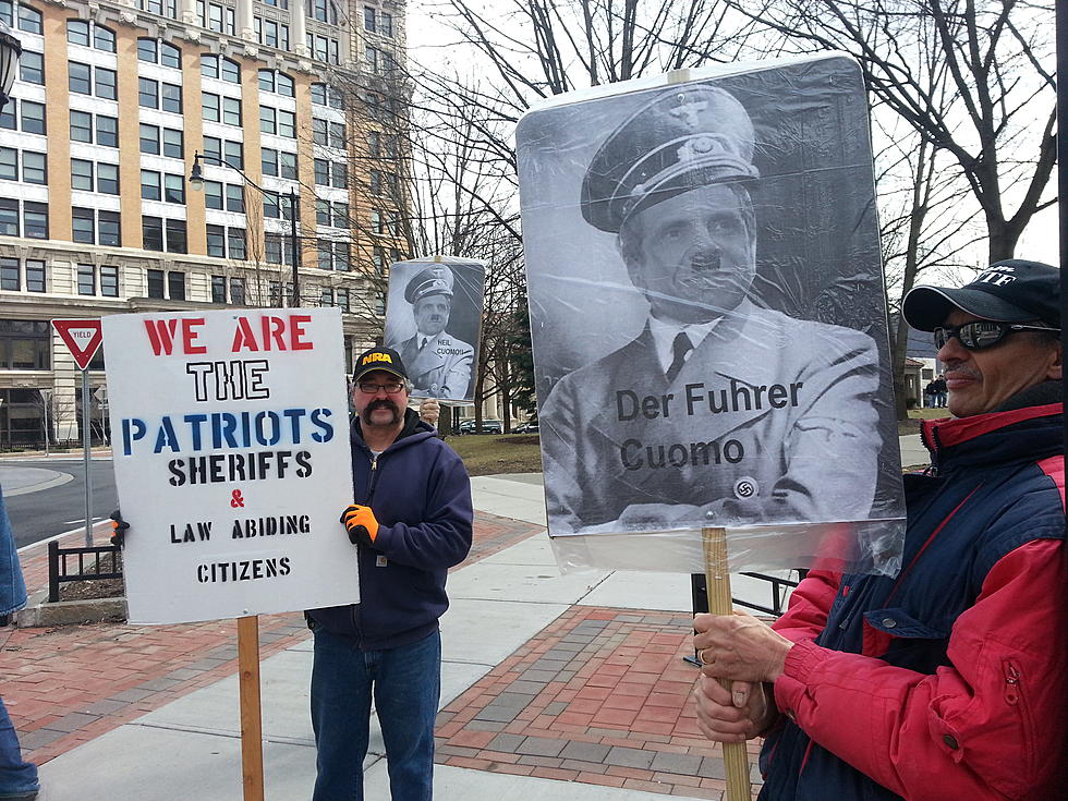 Gun Law Foes Protest In Binghamton