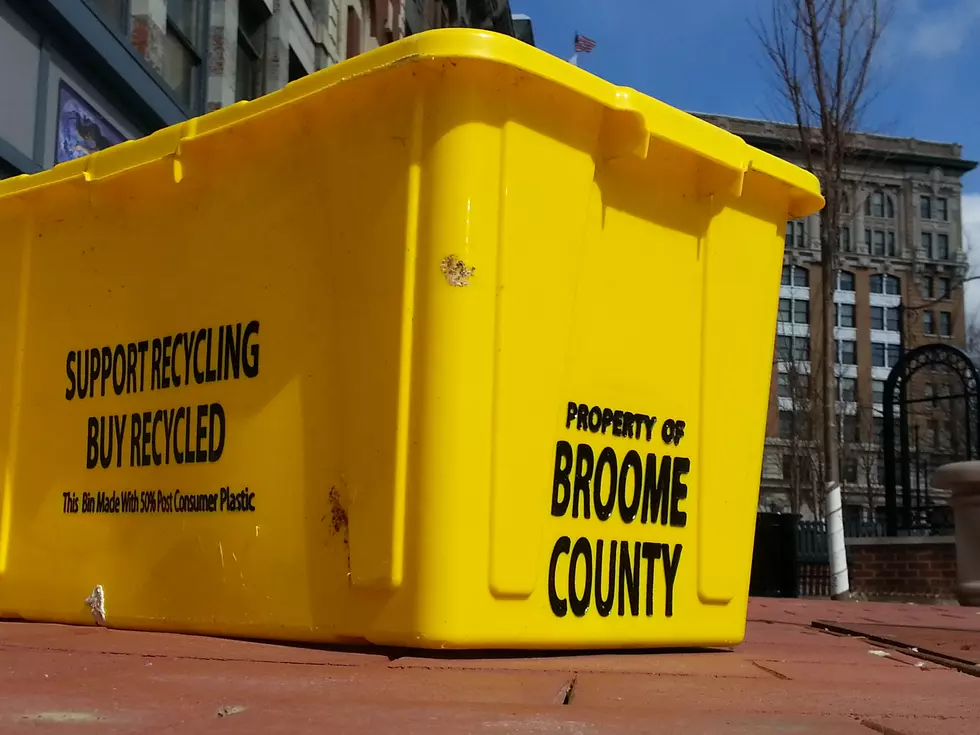 Recycling Bins Not Available at Binghamton City Hall