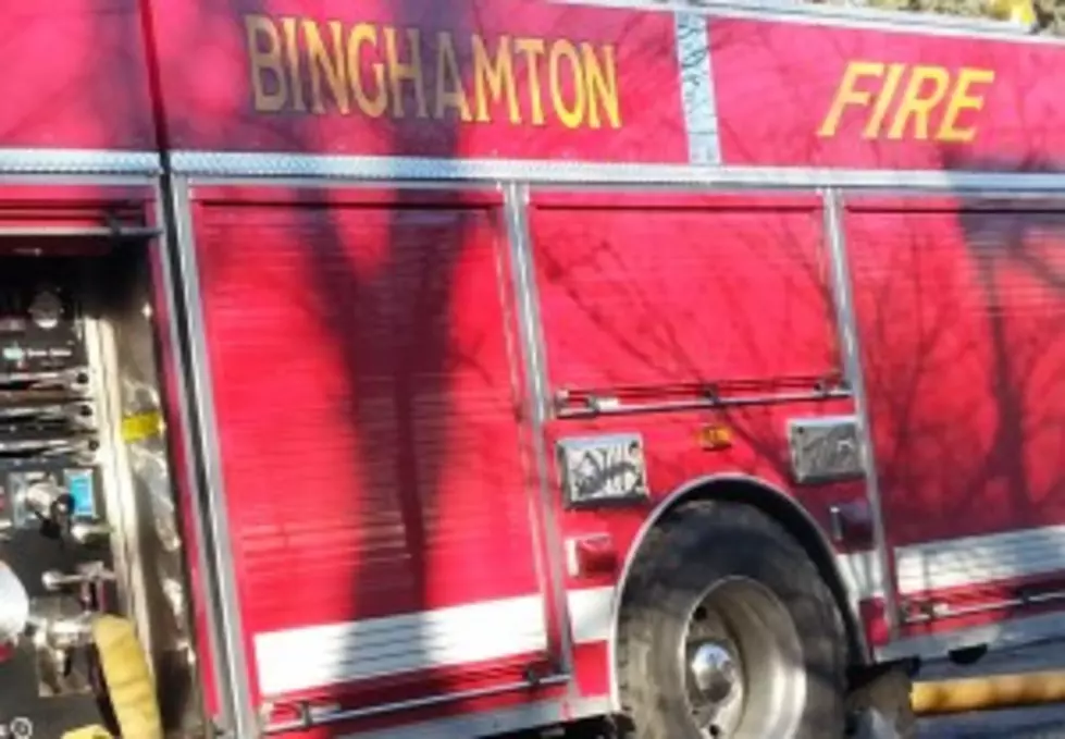 Ride Tioga Bus Burns in Binghamton
