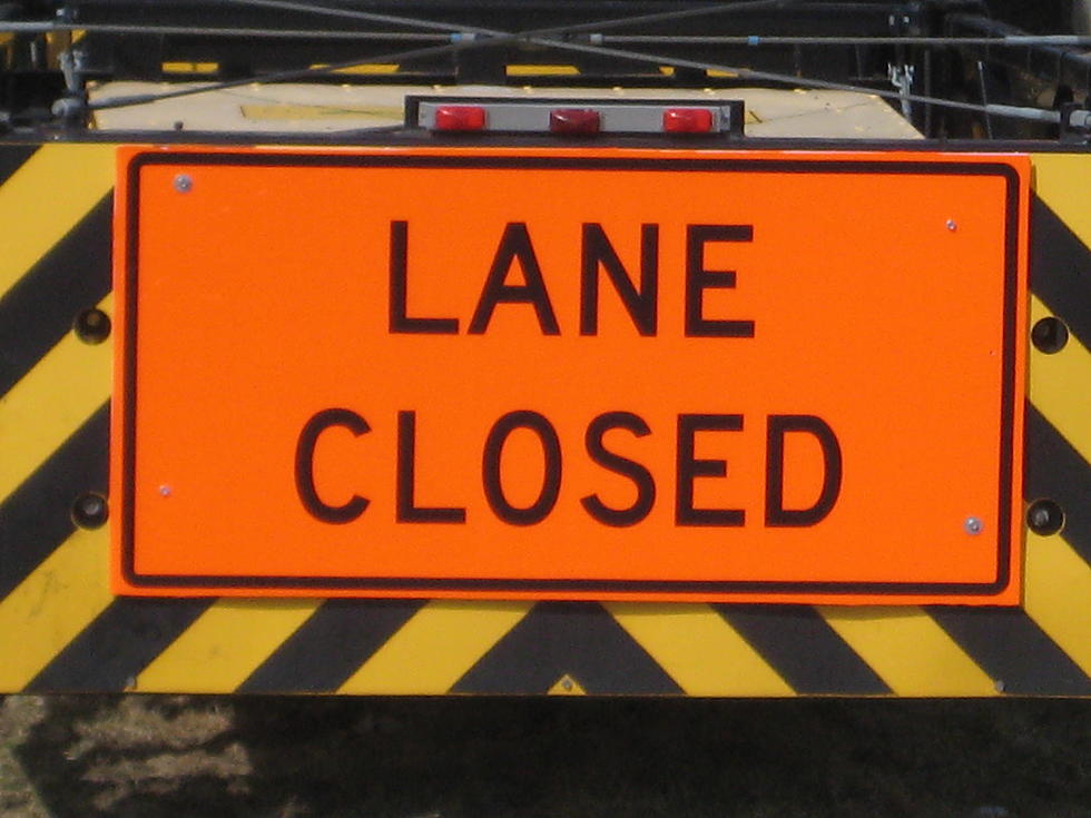 Lanes Closed For Shortened Workweek