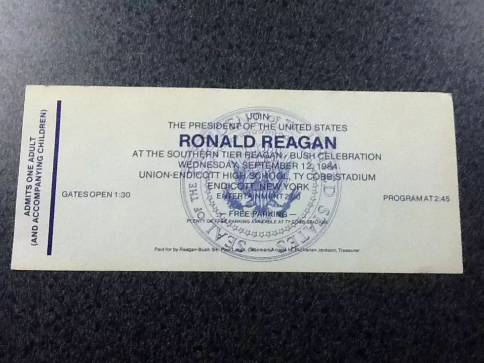 Reagan Was In Endicott 35 Years Ago