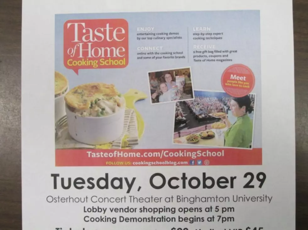 Taste of Home Cooking School Set For Tomorrow Night