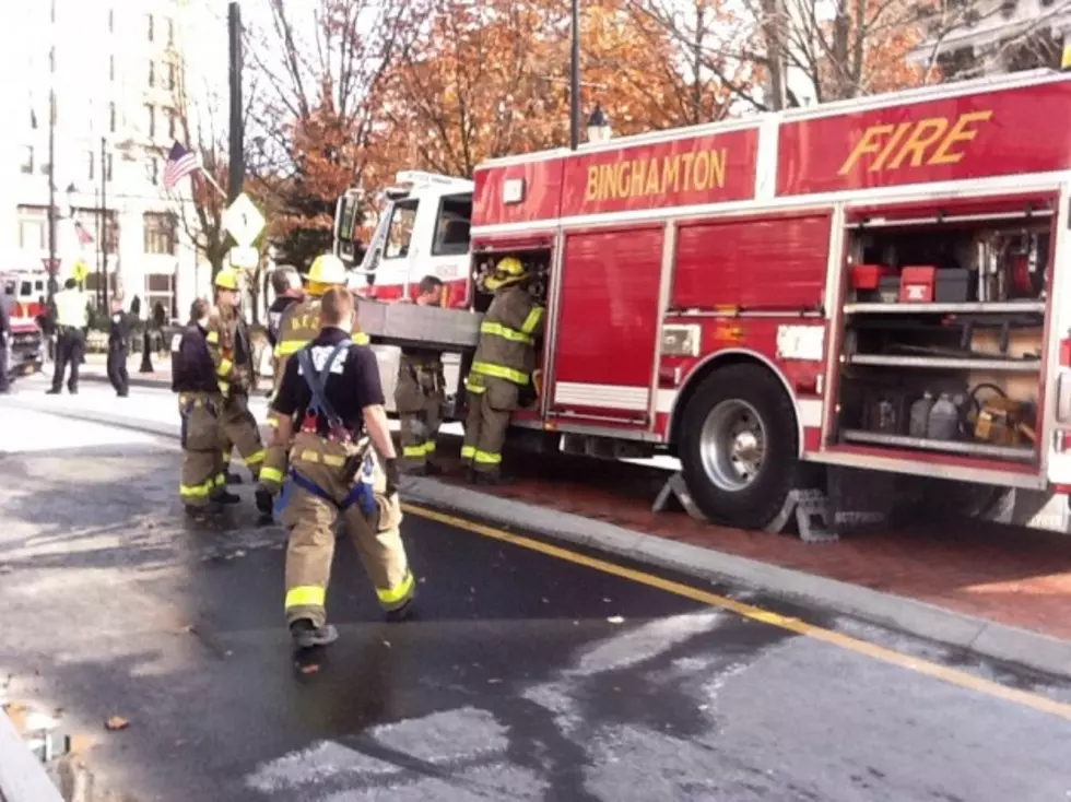 Downtown Binghamton Fire Prompts Evacuation