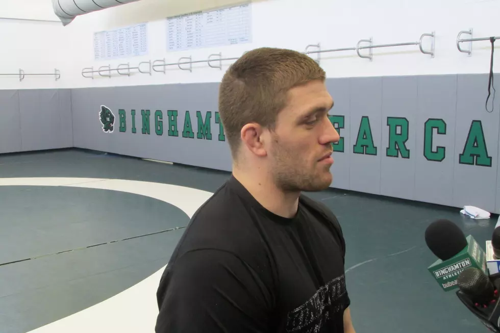 Binghamton University Wrestlers Cody Reed and David White Compete In NCAA Tournament