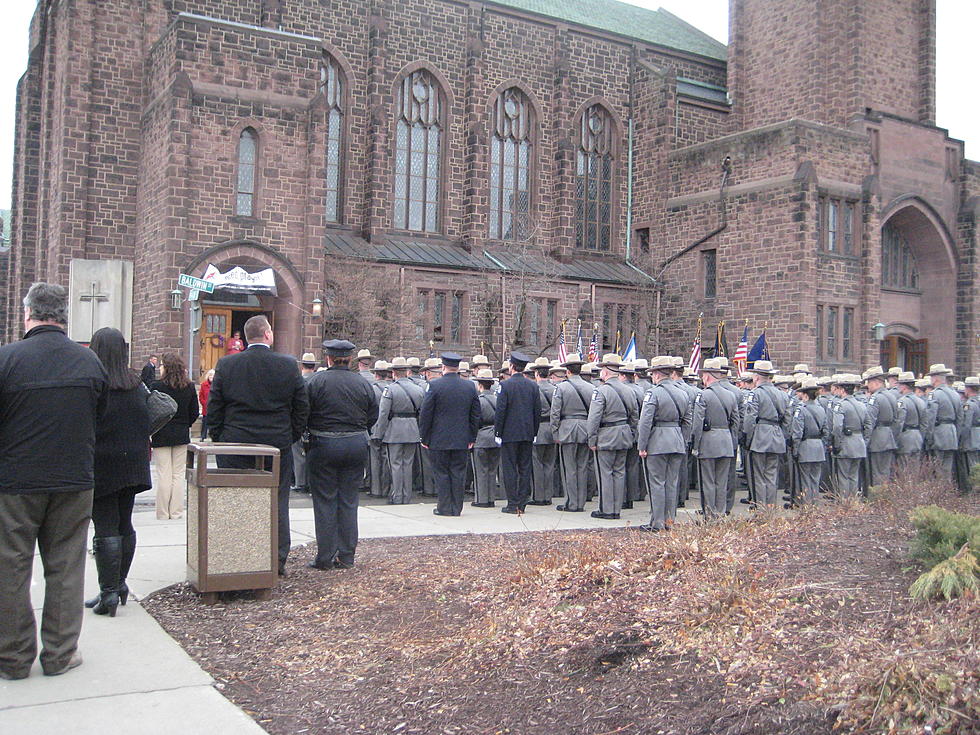 Officer's funeral
