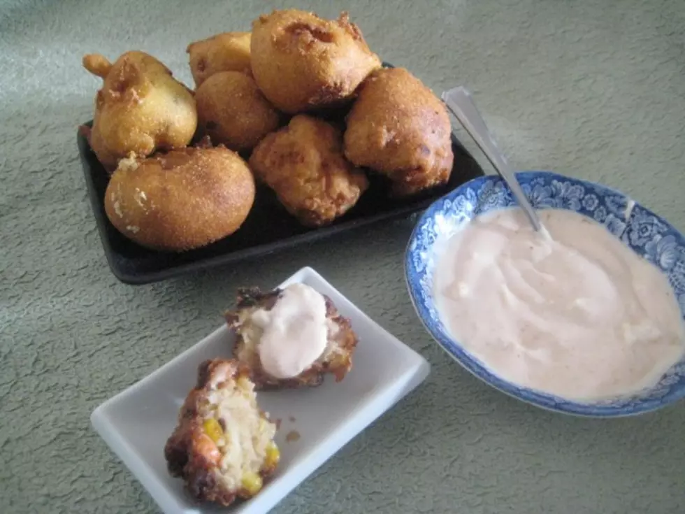Foodie Friday Shrimp Corn Fritters