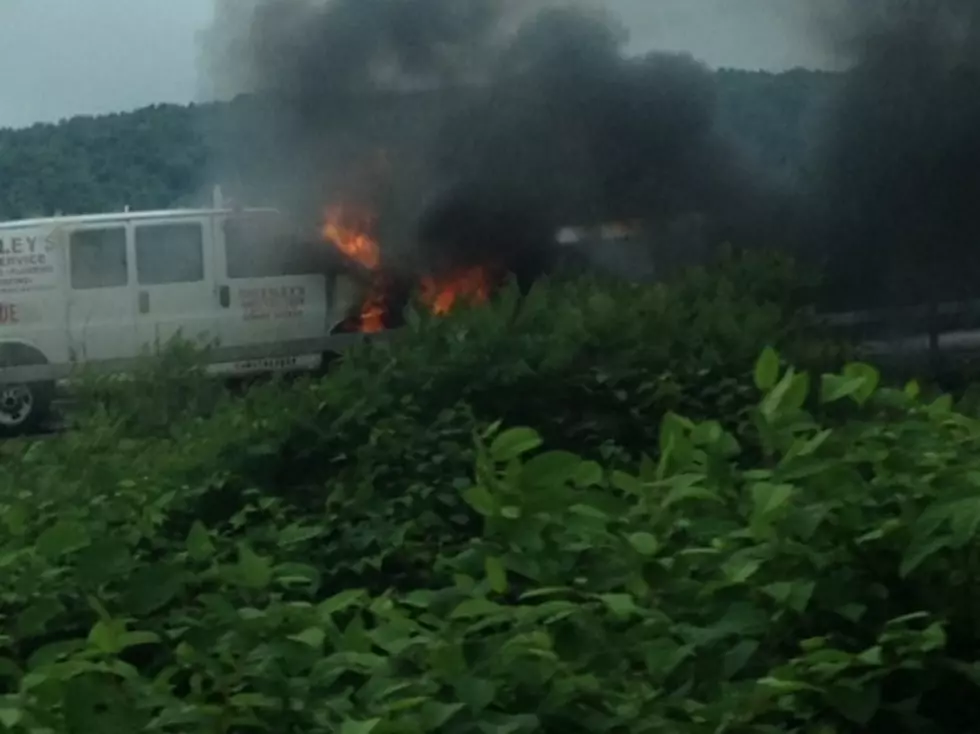 Vehicle Fire Slows Route 17 Traffic In Endwell