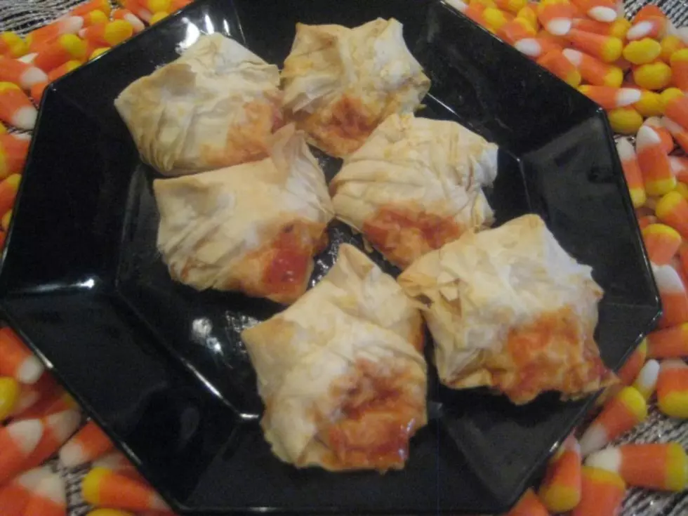 Foodie Friday Halloween Vampire Bites Pastry-Cheese Appetizers