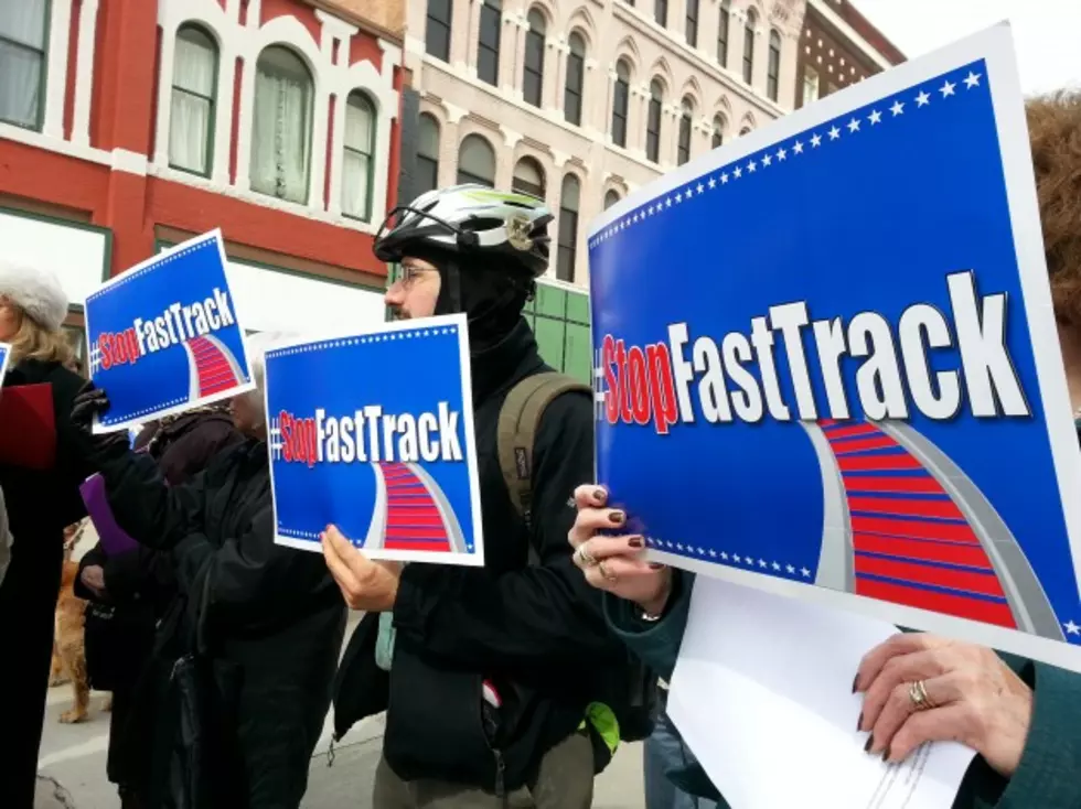 Proposed Trade Deals Prompt Binghamton Protest