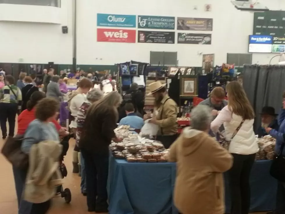 Spring Craft Show Held at West Gym Draws Large Crowd