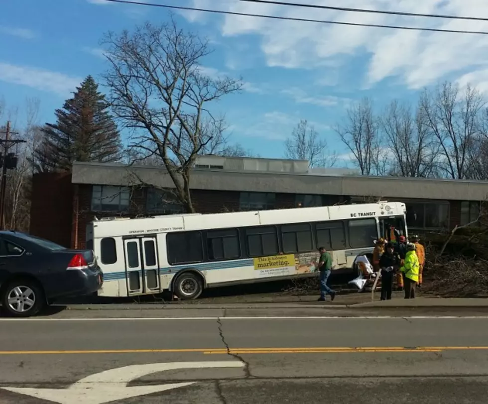 BC Transit Driver Hurt in Chenango Bridge Crash