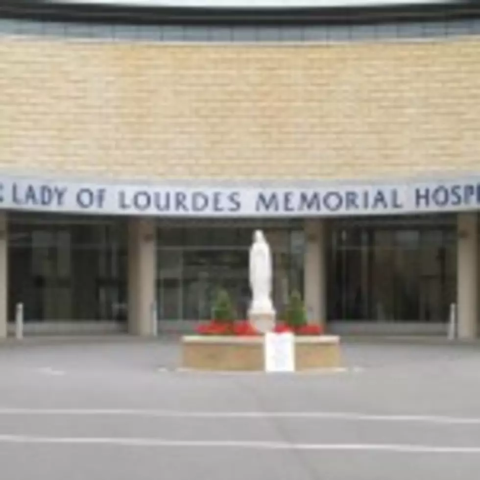 Detours around Lourdes Hospital in Binghamton