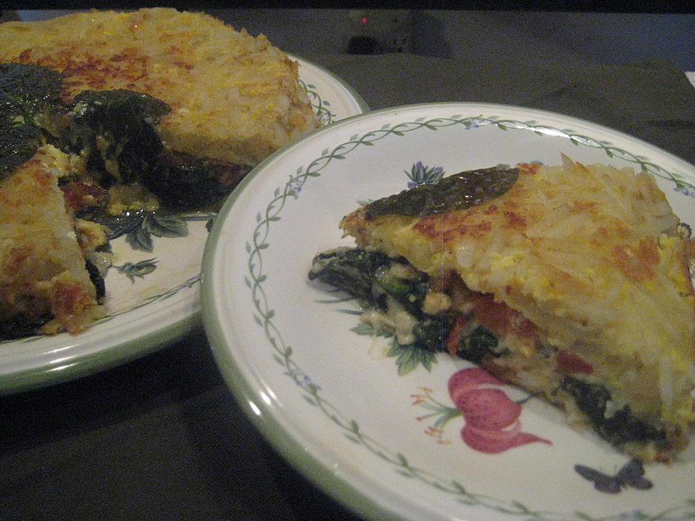 Foodie Friday Layered Frittata